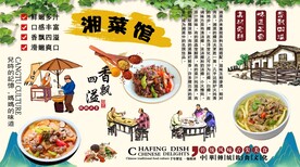 湘菜馆背景墙