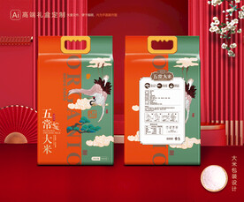 大米包装 稻米礼盒