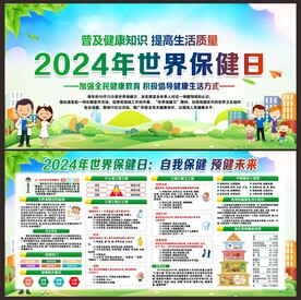 保健展板
