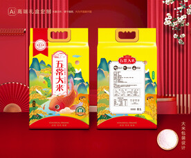 大米包装 稻米礼盒