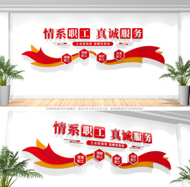 职工之家文化墙