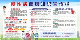 预防慢性病健康知识宣传展板