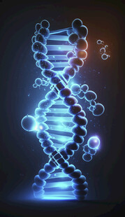 DNA分子核酸基因医疗背景