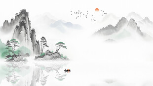 新中式水墨装饰画