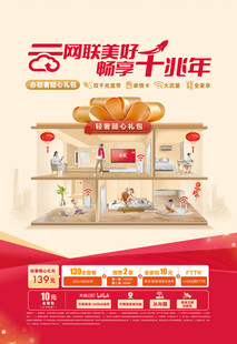 云网联美好 畅享千兆年