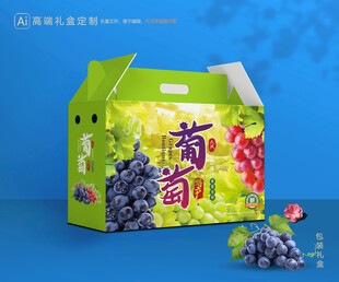 葡萄包装 巨峰礼盒