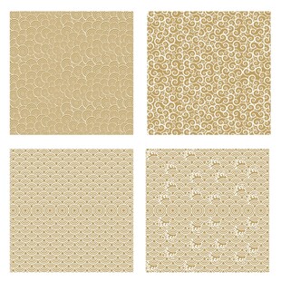 中国风背景祥云纹浪花纹海水纹