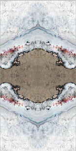 棕色拼花大理石石纹