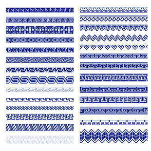 民族花纹图案边框