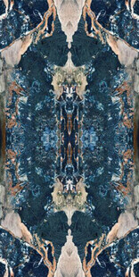 蓝色拼花大理石石纹