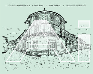 云南大理喜洲古镇建筑群