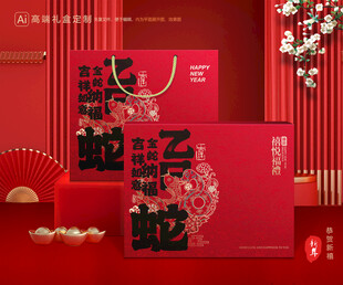 年货包装 新年礼盒