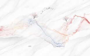 水墨软膜天花背景