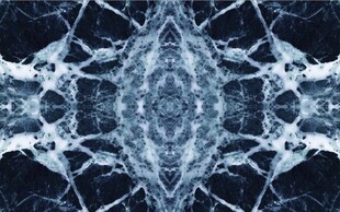 蓝色拼花大理石石纹