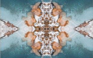 金色拼花大理石石纹