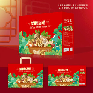 坚果包装 年货礼盒