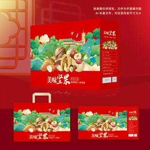 坚果包装 年货礼盒