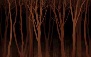 树林壁画墙纸背景墙