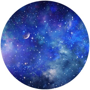 圆形星空背景吊顶