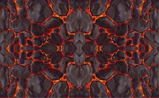 红色欧式拼花大理石石纹