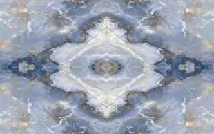 蓝色拼花大理石石纹