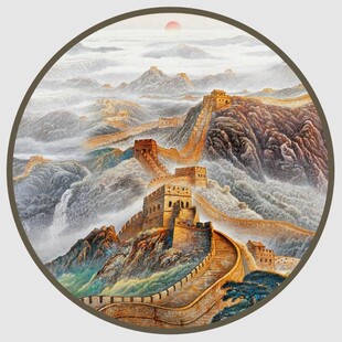 江山如画长城装饰画