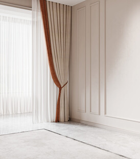 奶油风直播背景墙