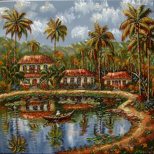 风景画油画风景画素材-风景画油画风景画图片-风景画油画风景画设计模板