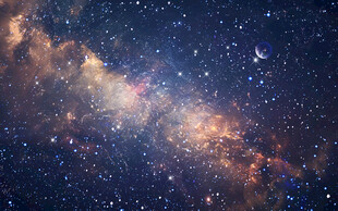 星空吊顶背景图