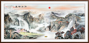 江山如画风景画