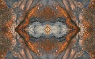 红色欧式拼花大理石石纹