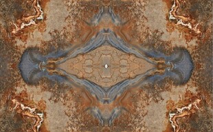 红色欧式拼花大理石石纹