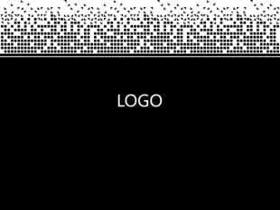 矢量渐变幕墙隔断图案