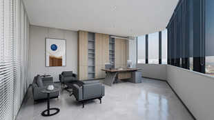 经理办公室效果图