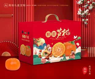 芦柑包装 椪柑礼盒