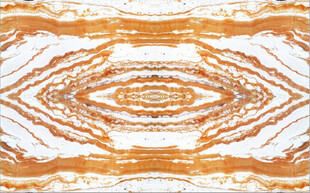 桔黄色欧式拼花大理石石纹