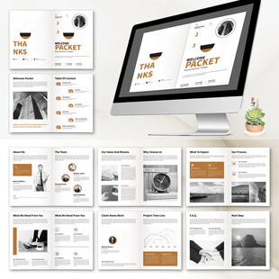 公司画册ID设计模板