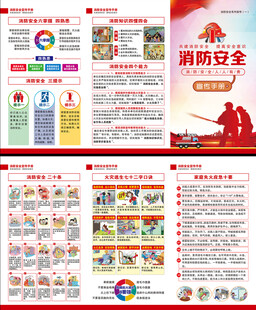 消防安全三折页