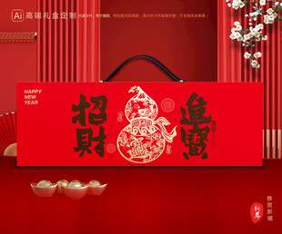 年货包装 新年礼盒