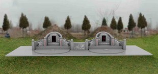 家族墓地效果图