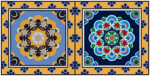 敦煌图案团花纹莫高窟藻井