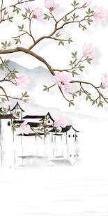 高档 简约意境玄关 TIF分层