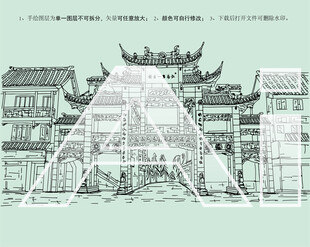 江南第一古镇梅里古镇