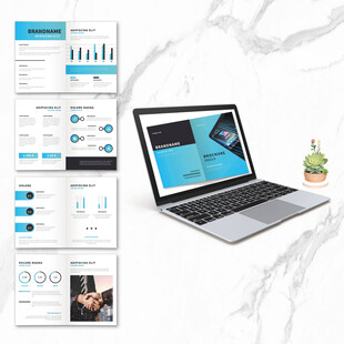 建筑画册ID设计模板