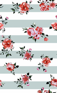 小碎花  手绘花