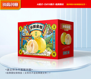 柚子包装 蜜柚礼盒