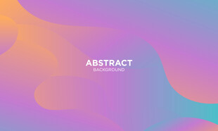 粉色波浪矢量背景