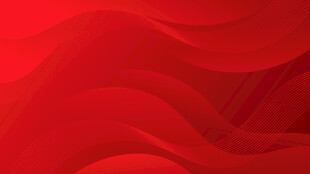 红色渐变波浪抽象背景