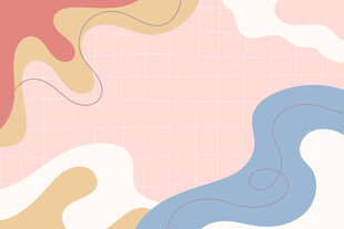 彩色手绘卡通矢量背景