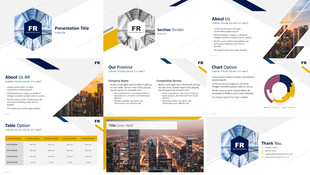 高级英文欧美风格商务PPT